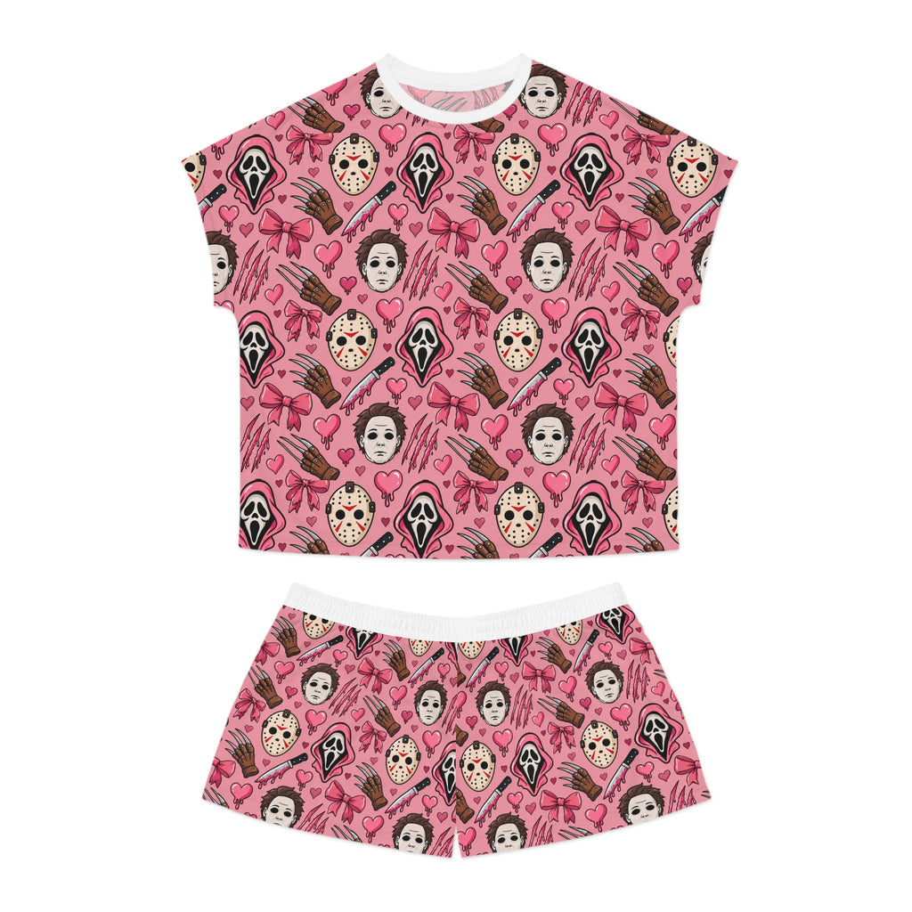 Spooky ghost face PJ Set