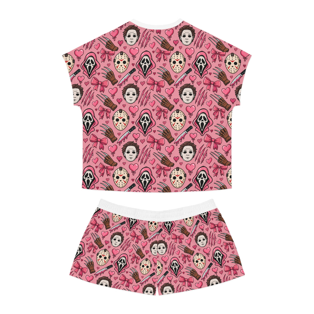 Spooky ghost face PJ Set