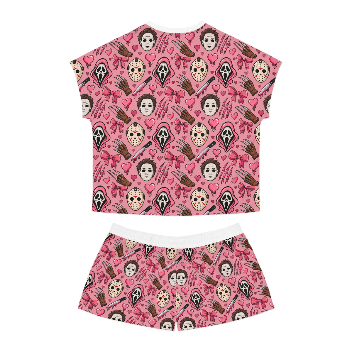 Spooky ghost face PJ Set