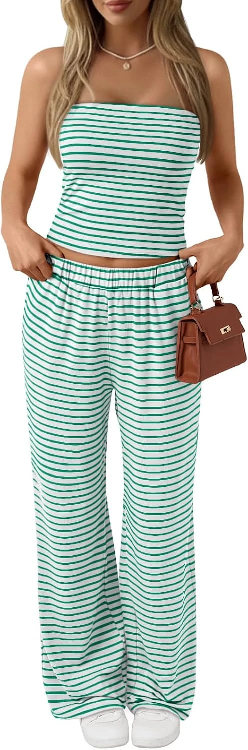 Soft Rayon Two Piece Lounge Set