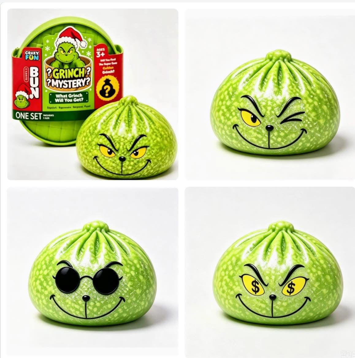 THE GREEN MAN SQUISHIES